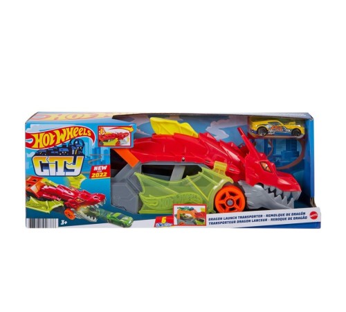 GTK42 Hot Wheels Fırlatıcı ve Taşıyıcı Ejderha GTK42 Hot Wheels Fırlatıcı ve Taşıyıcı Ejderha