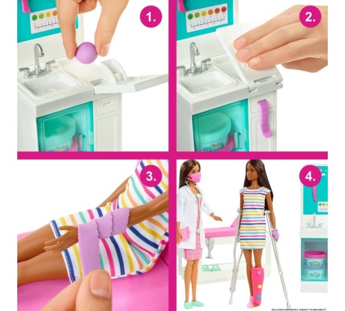 GTN61 Barbie'nin Klinik Oyun Seti