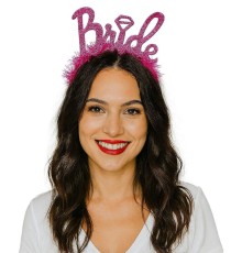 Gümüş Renk Bekarlığa Veda İtalik Yazı Alyanslı Bride Taç