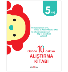 Günde 10 Dakika Alıştırma Kitabı 5 Yaş
