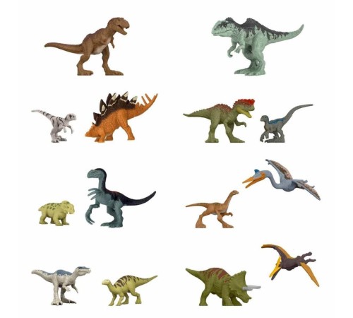 GWP38 Jurassic World Sürpriz Paketli Mini Dinozor Figürleri GWP38 Jurassic World Sürpriz Paketli Mini Dinozor Figürleri