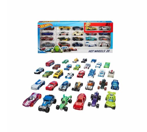 H7045 Hot Wheels 20'li Araba Seti - Erkol Özel Kampanya Fiyatı H7045 Hot Wheels 20'li Araba Seti - Erkol Özel Kampanya Fiyatı