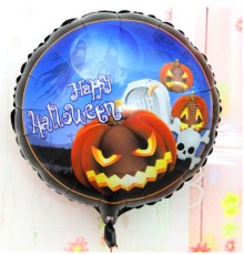Happy Halloween Balkabağı Folyo Balon 18 inç
