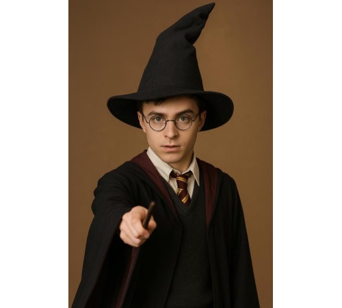 Harry Potter Seçmen Şapkası Siyah Renk Harry Potter Seçmen Şapkası Siyah Renk