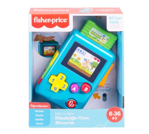 HBC91 Fisher-Price® Eğlen ve Öğren Köpekçiğin Oyun Macerası, Türkçe / +6 ay HBC91 Fisher-Price® Eğlen ve Öğren Köpekçiğin Oyun Macerası, Türkçe / +6 ay