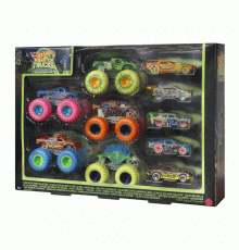 HCB57 Monster Trucks Karanlıkta Parlayan Araçlar, Hot Wheels Monster Trucks - Mattel