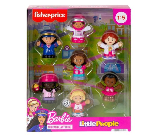 HCF58 Little People Barbie Figürleri HCF58 Little People Barbie Figürleri