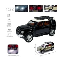 HCL-510A Çek Bırak 1:22 Sesli Ve Işıklı Buharlı DF Metal Jeep