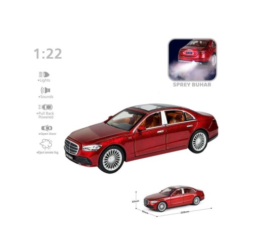 HCL-513 Sesli Işıklı Buharlı Mrs Araba 1:22 -Vardem Oyuncak HCL-513 Sesli Işıklı Buharlı Mrs Araba 1:22 -Vardem Oyuncak