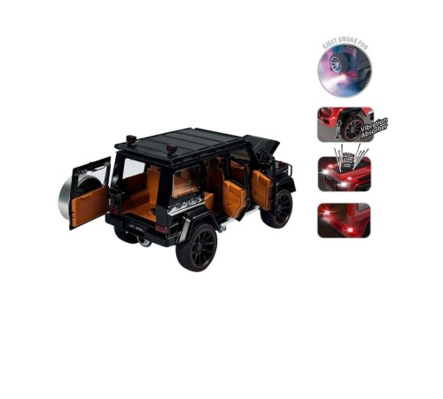 HCL-801P Çek Bırak 1:22 Sesli ve Işıklı Buhar Çıkartan Metal Jeep -Vardem HCL-801P Çek Bırak 1:22 Sesli ve Işıklı Buhar Çıkartan Metal Jeep -Vardem