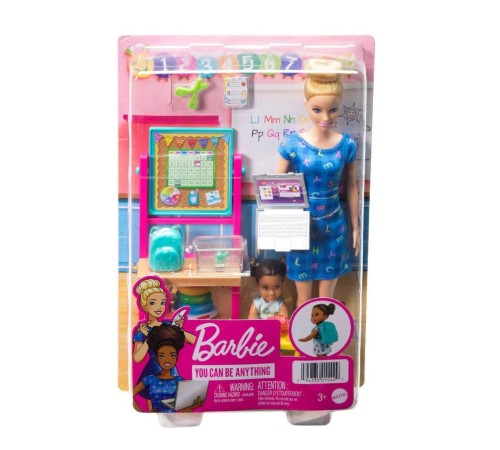 HCN19 Barbie Anaokulu Öğretmeni Oyun Seti