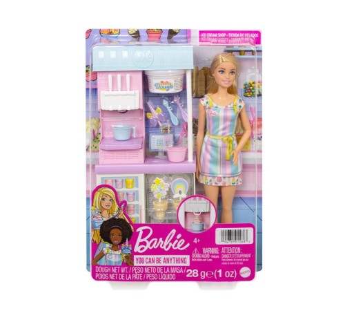 HCN46 Barbie Dondurma Dükkanı Oyun Seti, Barbie Ben Büyüyünce HCN46 Barbie Dondurma Dükkanı Oyun Seti, Barbie Ben Büyüyünce
