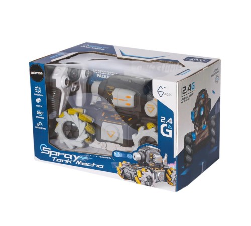 HD3400 Kumandalı Drift Yapan Su Atan Tank Mecha -Gepettoys HD3400 Kumandalı Drift Yapan Su Atan Tank Mecha -Gepettoys