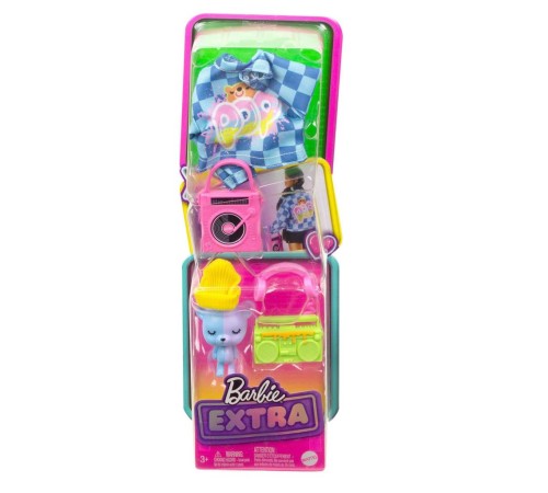 HDJ38 Barbie Extra Hayvan Dostları ve Kıyafet Paketleri HDJ38 Barbie Extra Hayvan Dostları ve Kıyafet Paketleri