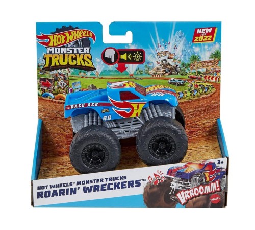 HDX60 Hot Wheels Monster Trucks 1:43 Kükreyen Arabalar
