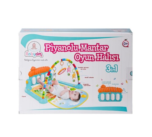 HE0639 Babycim Mantar Pianolu Oyun Halısı -Birliktoys HE0639 Babycim Mantar Pianolu Oyun Halısı -Birliktoys