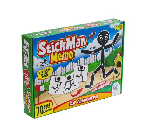HED 109 Çöp Adam Stick Man Oyunu -Hobi Oyuncak HED 109 Çöp Adam Stick Man Oyunu -Hobi Oyuncak