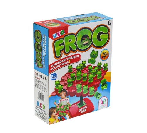 HED 720 Frog Balance Kutu Oyunu -Hobi Oyuncak HED 720 Frog Balance Kutu Oyunu -Hobi Oyuncak