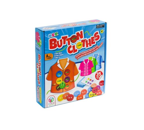 HED 725 Button Clothes -Hobi Oyuncak HED 725 Button Clothes -Hobi Oyuncak