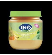 Hero Baby Muzlu Mandalinalı Armutlu Kavanoz Mama 125 Gr