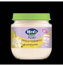 Hero Baby Muzlu Yoğurtlu Kavanoz Mama 120 Gr