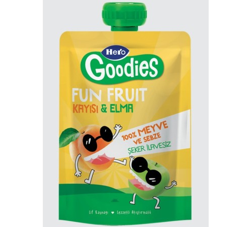 Hero Goodies Kayısı Elma Havuç 100 Gr Hero Goodies Kayısı Elma Havuç 100 Gr