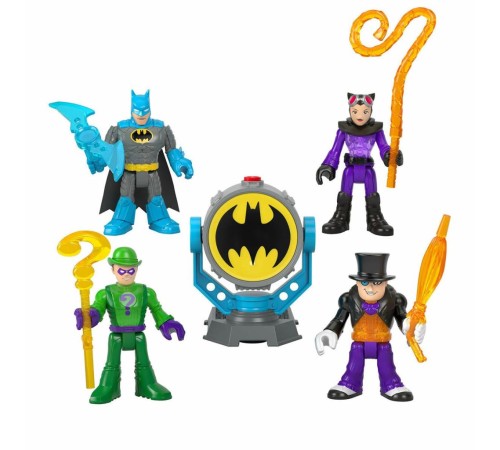 HFD47 Imaginext, Bat-Tech Bat-Signal Figür Seti, DC Super Friends HFD47 Imaginext, Bat-Tech Bat-Signal Figür Seti, DC Super Friends