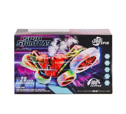 HG-4-45 Kumandalı Işıklı Buharlı Stunt Spin Araba -Vardem Oyuncak HG-4-45 Kumandalı Işıklı Buharlı Stunt Spin Araba -Vardem Oyuncak