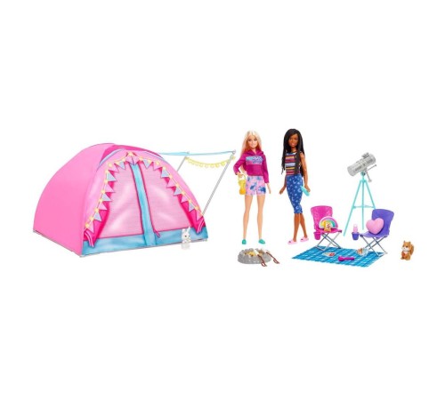 HGC18 Barbie Malibu ve Brooklyn Kampta Oyun Seti HGC18 Barbie Malibu ve Brooklyn Kampta Oyun Seti