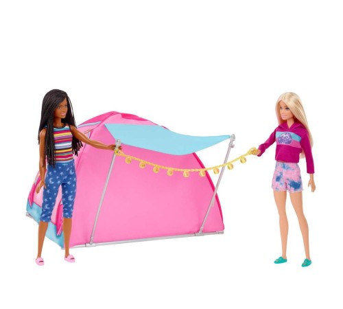 HGC18 Barbie Malibu ve Brooklyn Kampta Oyun Seti HGC18 Barbie Malibu ve Brooklyn Kampta Oyun Seti