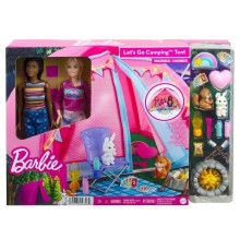 HGC18 Barbie Malibu ve Brooklyn Kampta Oyun Seti