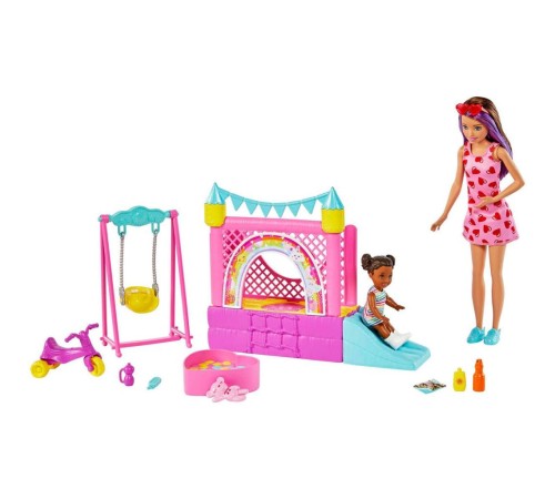 HHB67 Barbie Bebek Bakıcısı Skipper Oyun Evi Seti HHB67 Barbie Bebek Bakıcısı Skipper Oyun Evi Seti