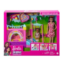 HHB67 Barbie  Bebek Bakıcısı Skipper Oyun Evi Seti