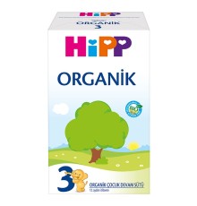 p 3 Organik Devam Sütü 600 Gr