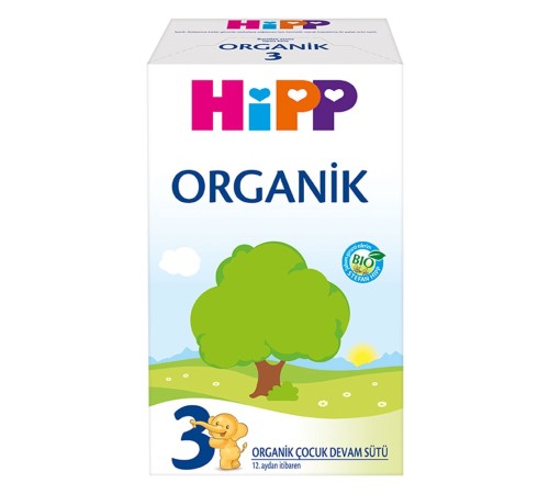 p 3 Organik Devam Sütü 600 Gr p 3 Organik Devam Sütü 600 Gr