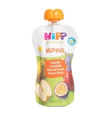 Hipp Organik Çarkıfelek Meyveli Karışık Meyve Püresi 100 Gr