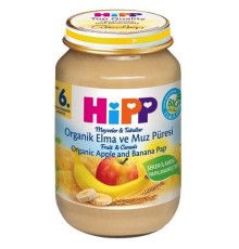 p Organik Elma ve Muz Püresi 190 Gr