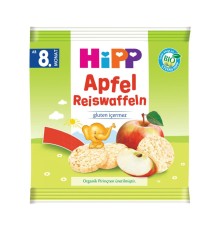  p Organik Elmalı Pirinçli Bebek Gofreti 30 Gr