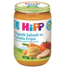  p Organik Sebzeli Tavuklu Erişte 220 Gr