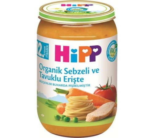 p Organik Sebzeli Tavuklu Erişte 220 Gr p Organik Sebzeli Tavuklu Erişte 220 Gr