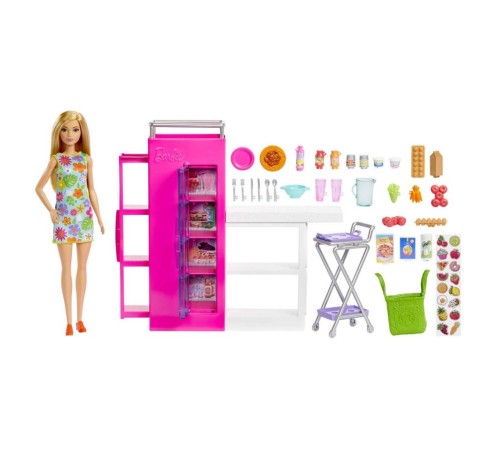 HJV38 Barbie Mini Büfe Oyun Seti HJV38 Barbie Mini Büfe Oyun Seti