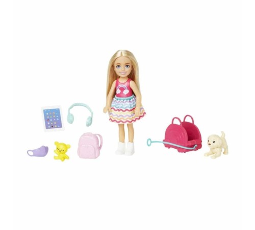 HJY17 Chelsea Seyahatte Bebek ve Aksesuarları HJY17 Chelsea Seyahatte Bebek ve Aksesuarları