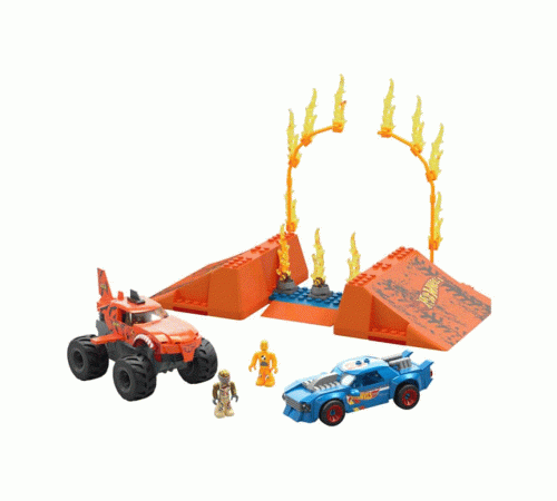HKF88 MEGA™ Hot Wheels® Smash n Crash Tiger Shark Çarpışma Seti 245 parça +5 yaş HKF88 MEGA™ Hot Wheels® Smash n Crash Tiger Shark Çarpışma Seti 245 parça +5 yaş