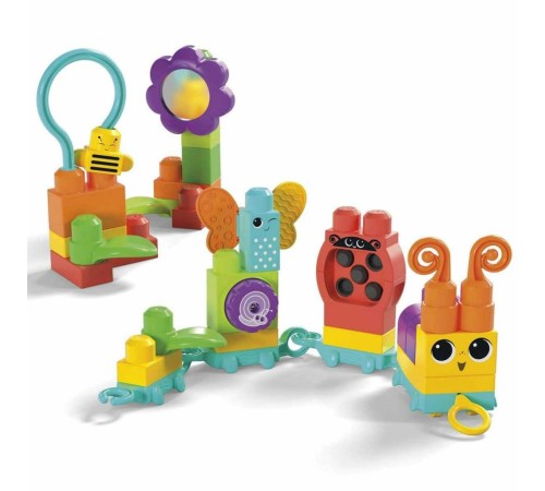 HKN44 MEGA BLOKS® Hareketli Duyusal Gelişim Tırtılı 30 parça +1 yaş HKN44 MEGA BLOKS® Hareketli Duyusal Gelişim Tırtılı 30 parça +1 yaş