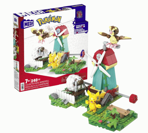 HKT21 MEGA™ Pokémon™ Countryside Windmill - Yel Değirmeni Kasabası Seti 240 parça +7 yaş HKT21 MEGA™ Pokémon™ Countryside Windmill - Yel Değirmeni Kasabası Seti 240 parça +7 yaş