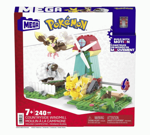 HKT21 MEGA™ Pokémon™ Countryside Windmill - Yel Değirmeni Kasabası Seti 240 parça +7 yaş HKT21 MEGA™ Pokémon™ Countryside Windmill - Yel Değirmeni Kasabası Seti 240 parça +7 yaş
