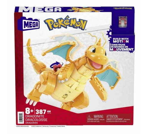 HKT25 MEGA™ Pokémon™ Dragonite 387 parça +8 yaş HKT25 MEGA™ Pokémon™ Dragonite 387 parça +8 yaş