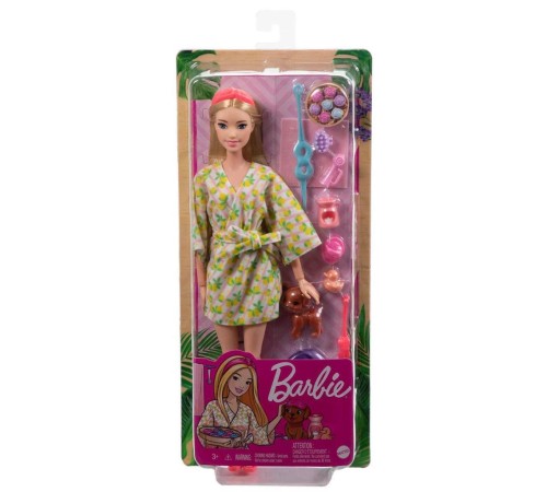 HKT90 Barbie Wellness - Spa Günü Sarışın Bebek HKT90 Barbie Wellness - Spa Günü Sarışın Bebek