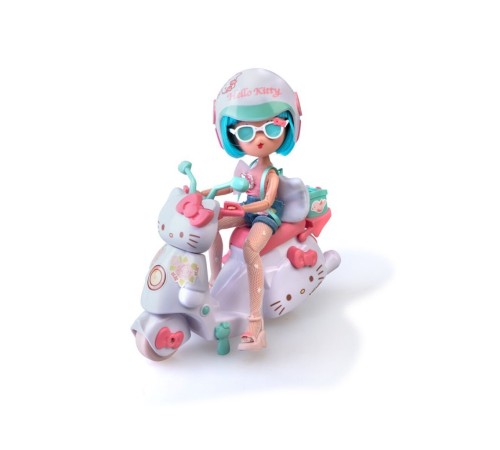 HKTF3000 Hello Kitty Manga Bebek ve Pretty Pink Scooter HKTF3000 Hello Kitty Manga Bebek ve Pretty Pink Scooter