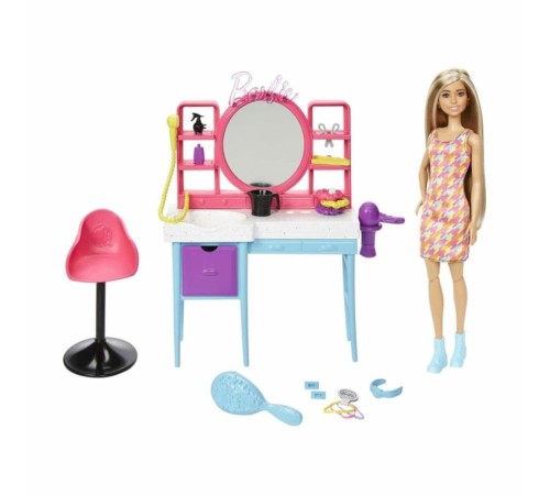 HKV00 Barbie Muhteşem Kuaför Oyun Seti HKV00 Barbie Muhteşem Kuaför Oyun Seti